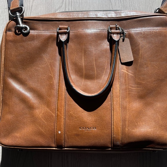 Coach Metropolitan Slim Briefcase - Picture 6 of 7